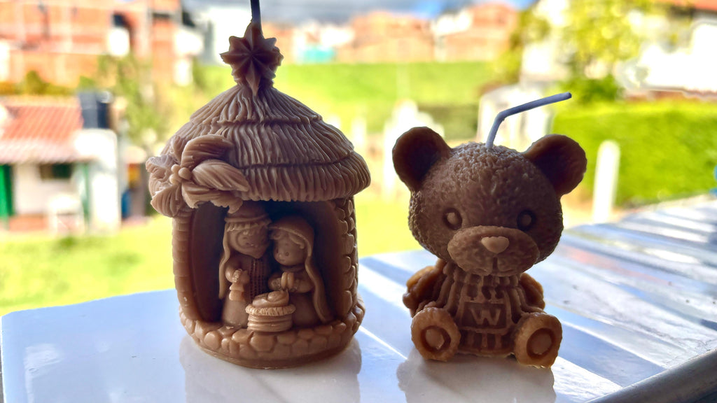 Velas Artesanales Cera de Palma