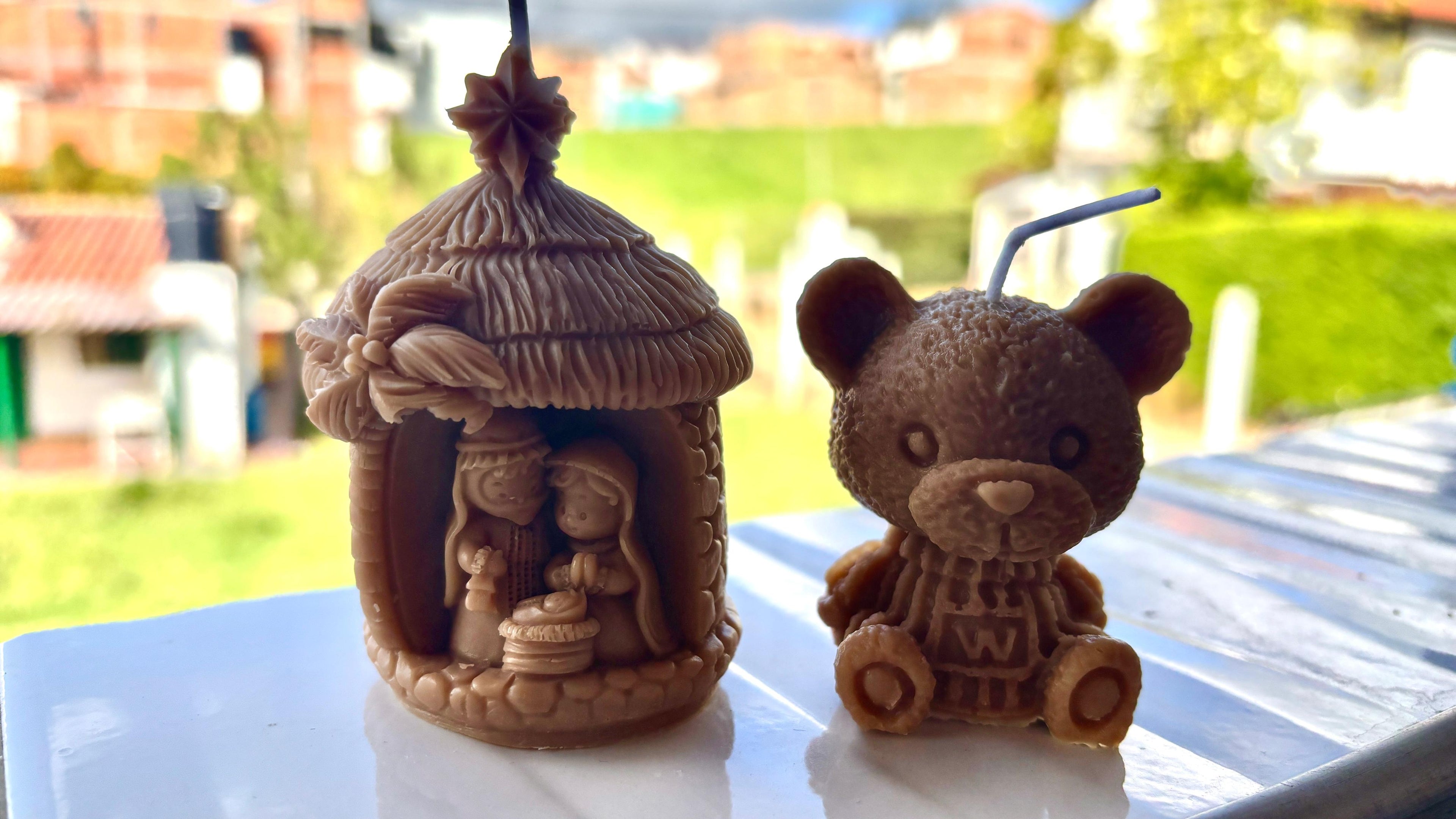 Velas Artesanales Cera de Palma